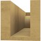 Ekena Millwork 4in. W x 4in. H x 16in. L Yorktown Woodgrain TimberThane Rafter Tail, Primed Tan RFTUR04X04X16YORRCPR - alternate 4